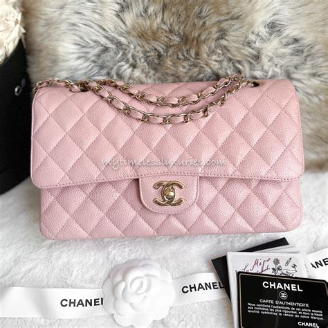 chanel classic flap caviar leather pink|The Ultimate Chanel Flap Guide .